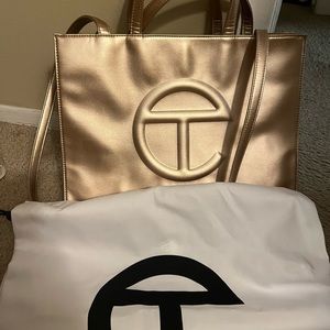 COPY - Medium copper telfar shopping bag